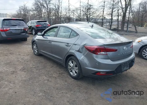 2019 Hyundai Elantra Sel из США, поврежденный, VIN 5NPD84LF7KH417770